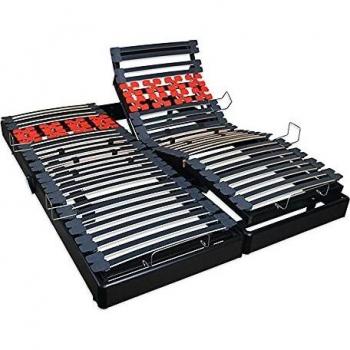 BELLECOUR Lit électrique double Bodysoft 140x190 cm