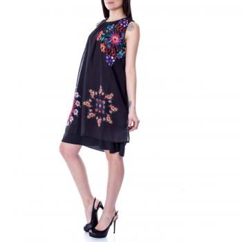 Desigual Robe Courte Femme Vest Sacha 19SWVW47 40