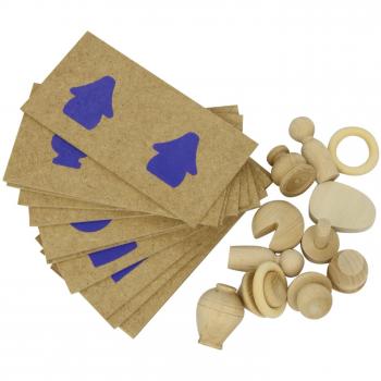Holzspiel von Goula mit Artikelnummer D51209: Tastsinn & Zuordnung II