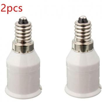 Adaptateur E14-B22 pour ampoules LED, 2 unités