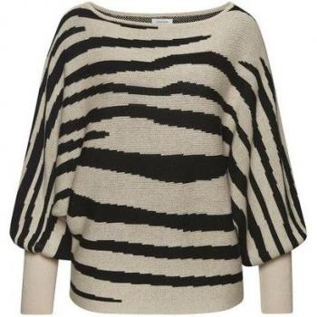 Lascana Trendpullover Zebra‑Print, Jacquard, Fly‑Aarmodus für Frauen