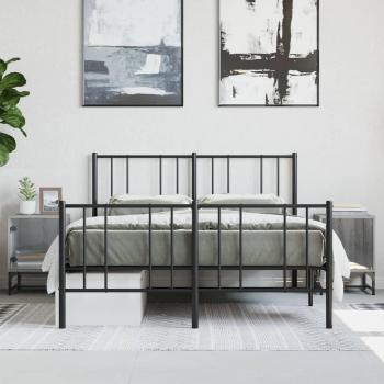 Comodini con Ante in Vetro 2pz Grigio Sonoma 35x37x50 cm Vidaxl 67406