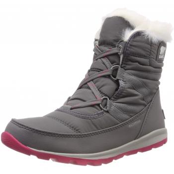 Sorel Femme Bottes WHITNEY SHORT LACE Gris (Quarry) Taille 41