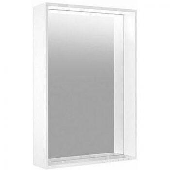 Sfera Lumina Plan Anodizzato Argento 800×700×105 mm 33+52 W Keuco