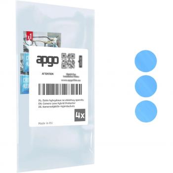 Apgo 4x Camera Objectief Bescherming Hybrid Glas voor Blackview BV6600