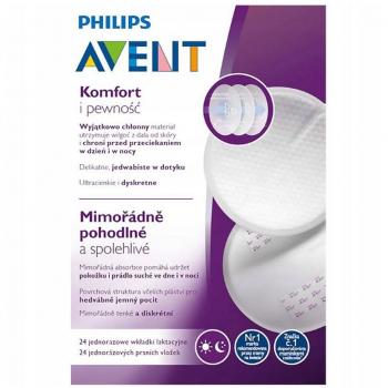 Philips Avent BreastCare Pads – 24‑Pack, SCF254/24