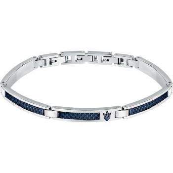 Pulsera Maserati Br.rg+Blue 21.5 cm en Acero