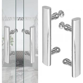 Pomos de Doble Cara para Puertas de Ducha