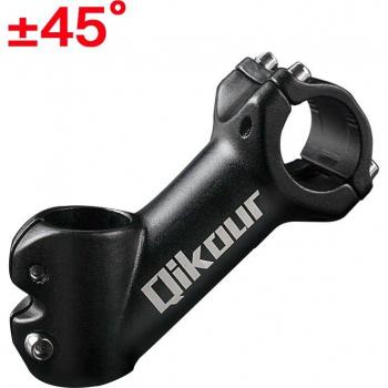 MUQZI Aluminum Alloy 45-Degree Bicycle Stem, Fork Height Increase