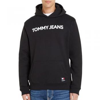 Tommy Jeans Sweatshirt Bold Classics DM0DM18413 Schwarz Regular Fit XL Herren