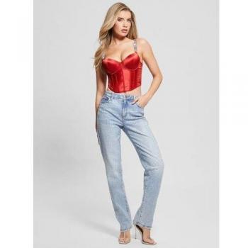 Guess Naomi Glam Rhinestone Top