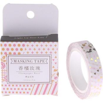 Cinta Washi Kawaii Rosa 1 Uds