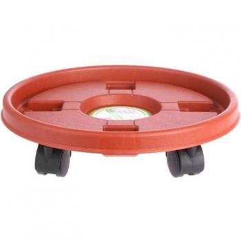 Mobile Plant Pot Stand with Trays and Casters
