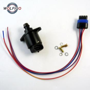 Válvula de Control de Aire en Ralentí IAC 7700102539 + Arnés Pigtail PT2296 para Renault Mégane
