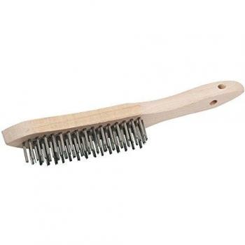 Draper 50931 Stainless Steel 4 Row Wire Scratch Brush