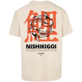Oversize T-Shirt mit Koi Print