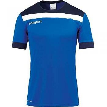 Uhlsport Kinder Offense 23 Trikot, azurblau/Marine/Weiß, 164