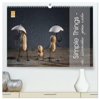 Premium Wandkalender 2024 Simple Things