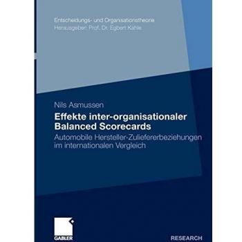 Effekte Inter-organisationaler Balanced Scorecards: Automobile Hersteller-Zuliefererbeziehungen im Internationalen Vergleich