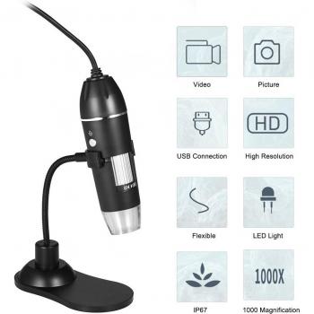 1000X Magnification Digital Microscope