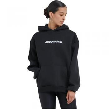 Black Hoodie Karma Mariposa para Mujeres