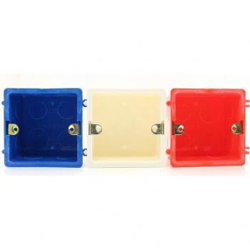 EsooLi Red 86*86MM Wall Mounting Box for Touch Switch