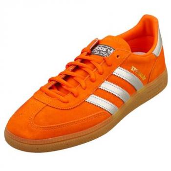 Adidas Handball Spezial Herren Sneaker Orange 41 1/3 aus Leder