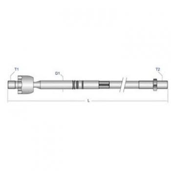 Rotule de direction intérieure MOOG BMW BM-AGX-4001271