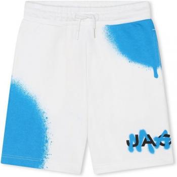 Bermuda en molleton pour garçon 6A blanc Marc Jacobs