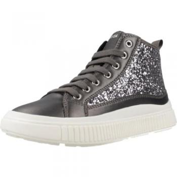 Sneakers Geox J Laquinny Girl J46M3D 0EWNF C1009 M Silberfarben