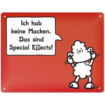 Sheepworld 44969 Geschenkartikel: Spezialeffekt-Blechschild 17 x22 cm