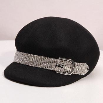 Women's British Style Leisure Octagonal Hat