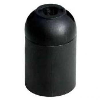 Douille E27 en Plastique Noir