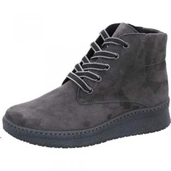 Semler Damen Stiefelette Grau Flacher Absatz Größe 38,5 Bequem