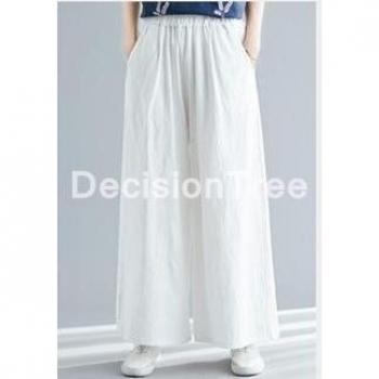 Jean Lin Large et Confortable Femme