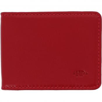 Portafoglio con Porta Carte di Credito Rosso