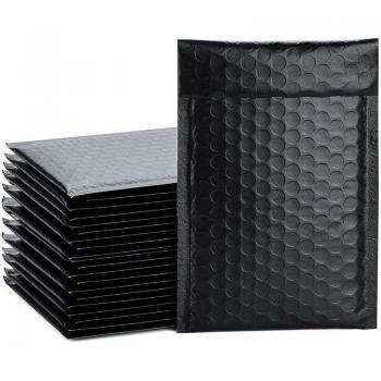 50-Pack Black Padded Mailers
