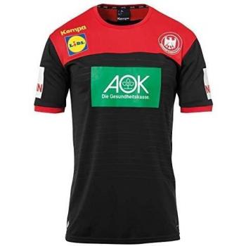 Kempa Herren Auswärtstrikot Dhb, schwarz, XXXL
