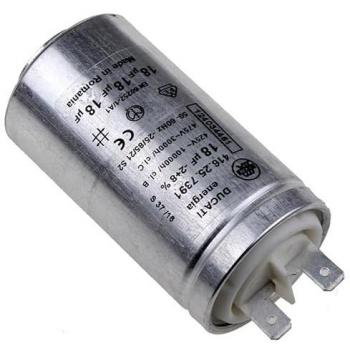 Condensateur de haute tension 18 µF pour appareil Electrolux – numéro 1240344612