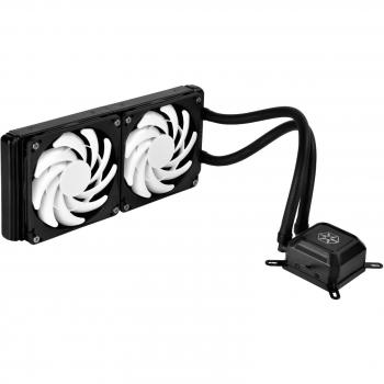 SST‑TD02 Slim Dual Auto Cooler – Intel/AMD Compatible