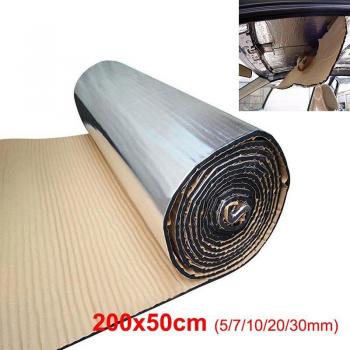 50*200CM Engine Firewall Soundproofing Aluminum Foil Mat