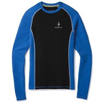 Smartwool Merino 200 Sous-vêtement Homme, Bleu vif/Noir, FR : M