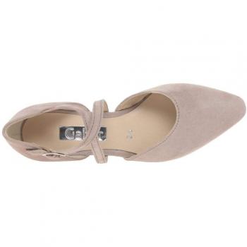 Gabor Callow Damen Modernes Kreuzband-Court-Design 40.5 Antikrosen-Leder