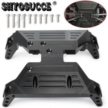 SHYOSUCCE Metall Montageschiene für Getriebe 1:10 Axial Capra 1,9 UTB AXI03004 RC Crawler