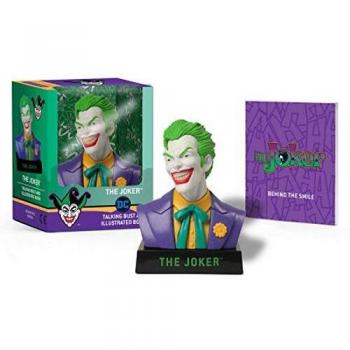 The Joker Talking Bust and Illustrated Book