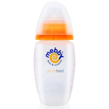 Mebby 92172 Biberon Gentlefeed 280 ml Rosso-Orange