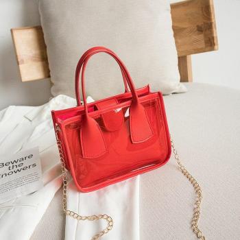 Bolso Transparente de Color para Mujer