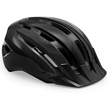 Casco Met Downtown MIPS Nero Lucido