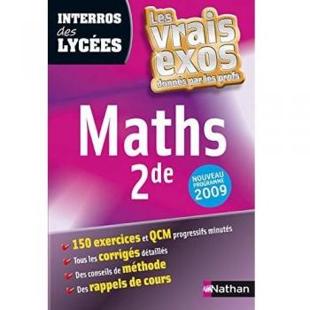 Maths 2de : Nouveau programme 2009