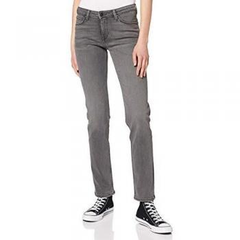 Lee Marion Pantalones Vaqueros Rectos, Gris (Comfort Grey Ba), 28W / 31L para Mujer
